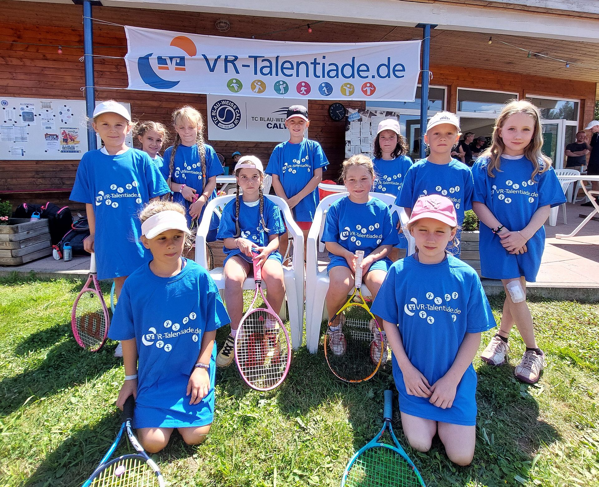 Strahlende Gesichter beim NEXT LEVEL-Turnier der VR-Talentiade in Calw